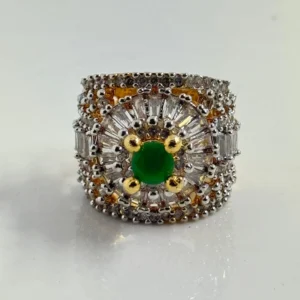 BLOSSOM GREEN RING....