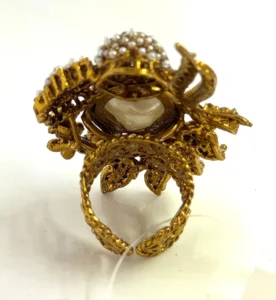 BLOSSOM WHITE RING 2
