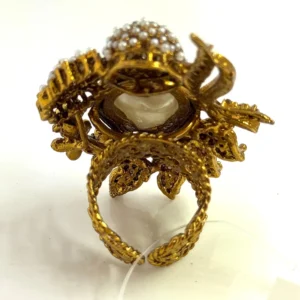 BLOSSOM WHITE RING 2