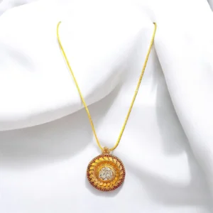 CALIGRAPHY RED PENDENT