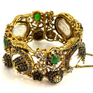 DESIGNER EMERALD BANGLE 1