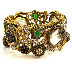 DESIGNER EMERALD BANGLE
