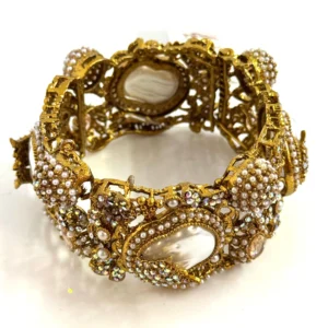 DESIGNER WHITE BANGLE 1