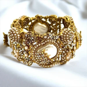 DESIGNER WHITE BANGLE 2