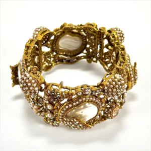 DESIGNER WHITE BANGLE 3