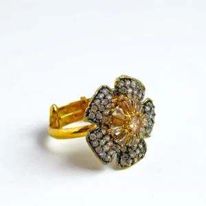 FLORAL CHAMPAGNE RING 1