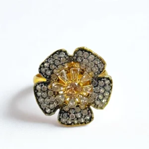 FLORAL CHAMPAGNE RING