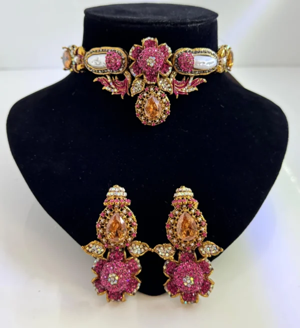 FLORAL MAGENTA SET