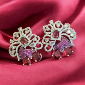HOT PINK STUDS