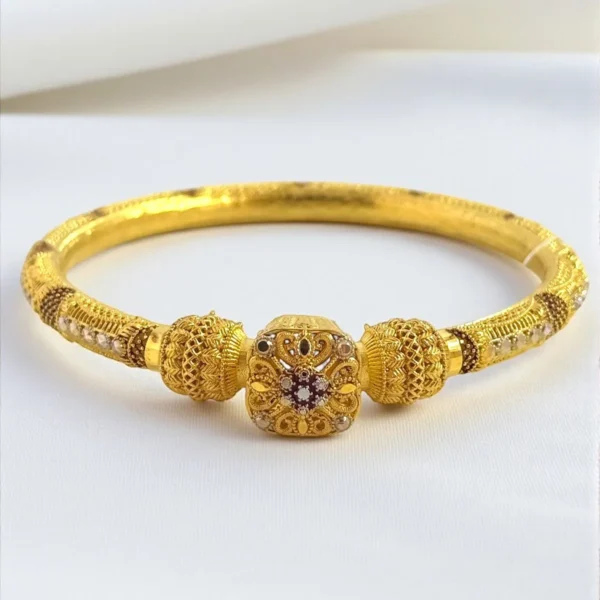 INDIAN GOLD PLATED BANGLE (2)