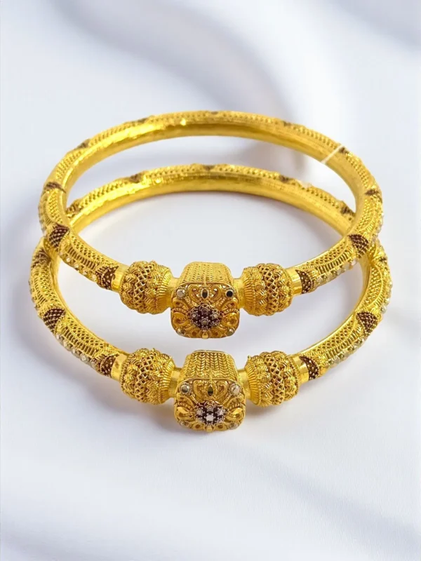 INDIAN GOLD PLATED BANGLES 2