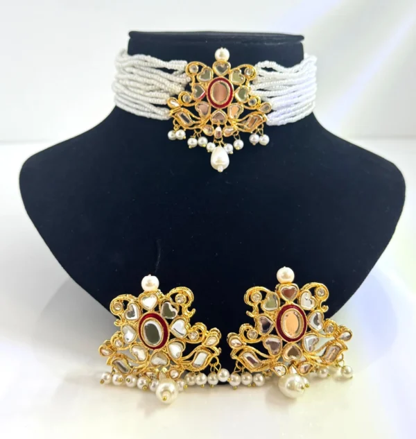 KUNDAN MAROON SET 3