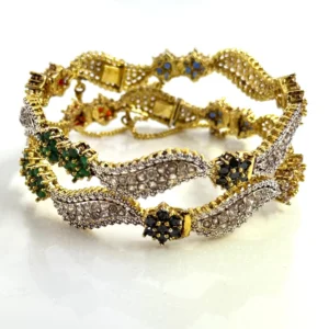 MULTI STONE BANGLES