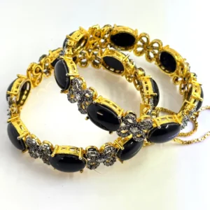 OVAL BLACK BANGLES 2