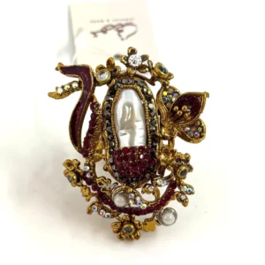 PETAL MARRON RING