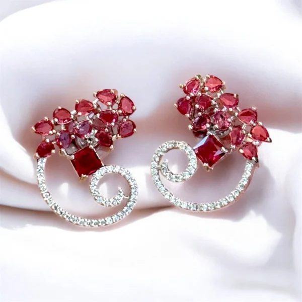PINK EAR STUDS 2