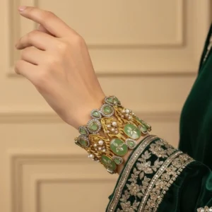 PISTACHIO STONY BANGLE