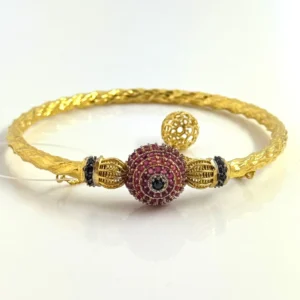 POLKI PINK BANGLE