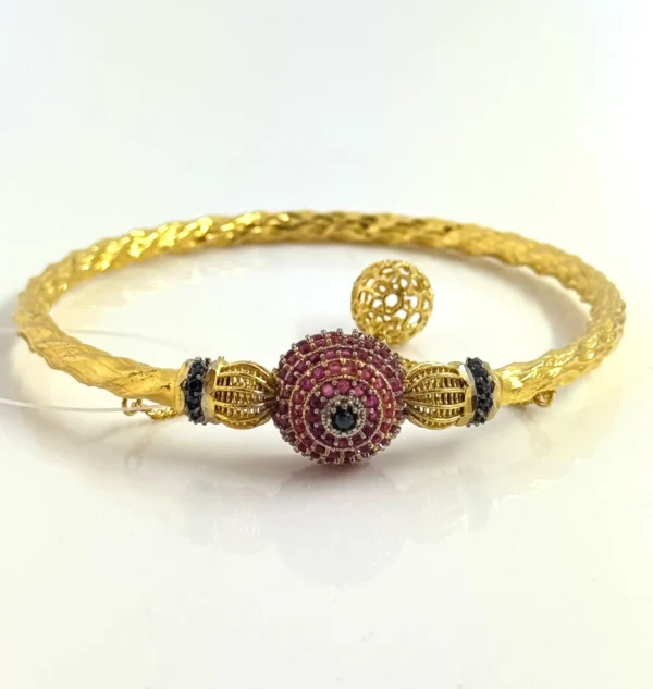POLKI PINK BANGLE