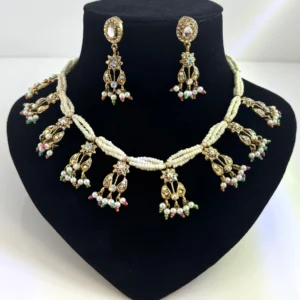 POLKI WHITE SET