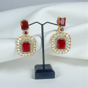 RUBY STONE EARRIONGS