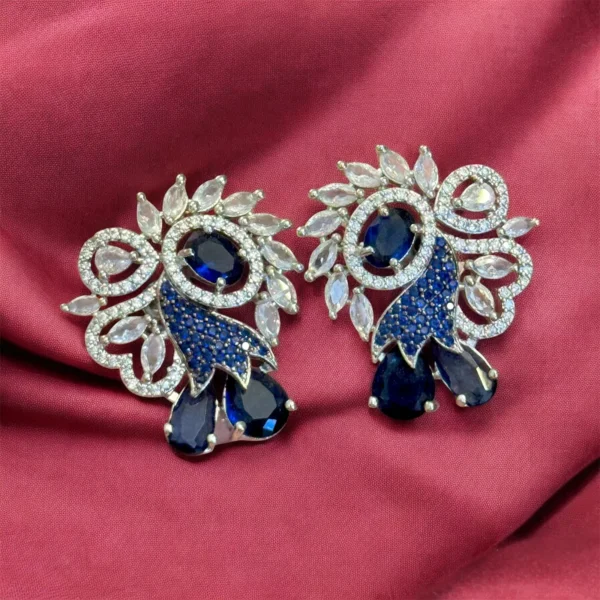 SHINY BLUE STUDS