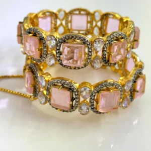 SOFT PINK BANGLES