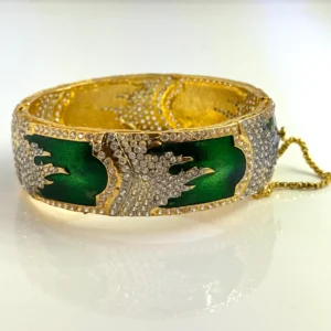 SPARKLE GREEN BANGLE..