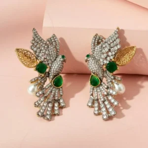 SPARROW GREEN EARRINGS