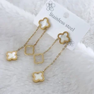 WHITE EARRINGS