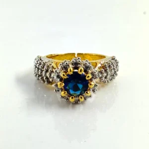 ZIRCON BLUE RING