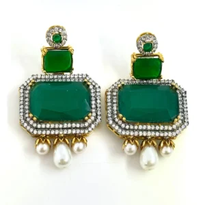 ZIRCONIAN GREEN EARRINGS