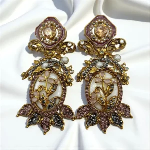 classic lavender earings