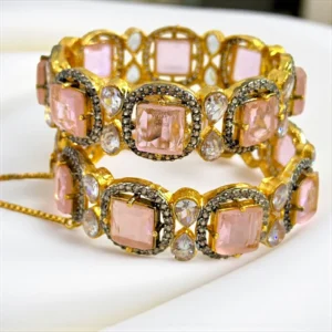 soft pink bagles