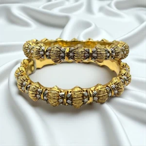 21 K GOLD PLATED STYLISH BANGLE KARA 1