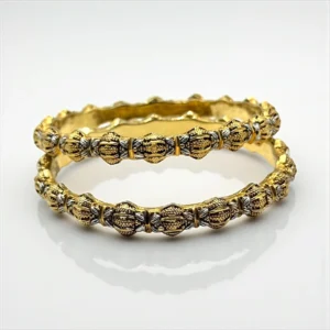 21 K GOLD STYLISH BANGLE 2