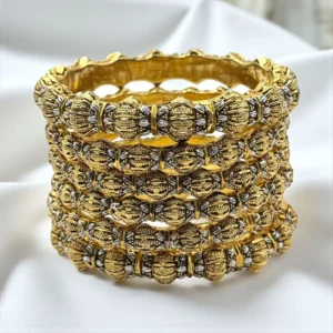 21 K GOLD STYLISH BANGLES