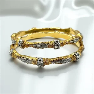21K GOLD CHARMING BANGLES