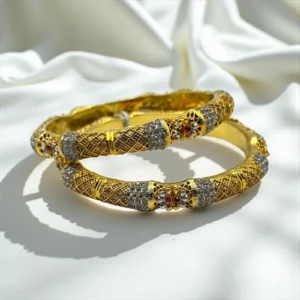 21K GOLD MAROON KARA