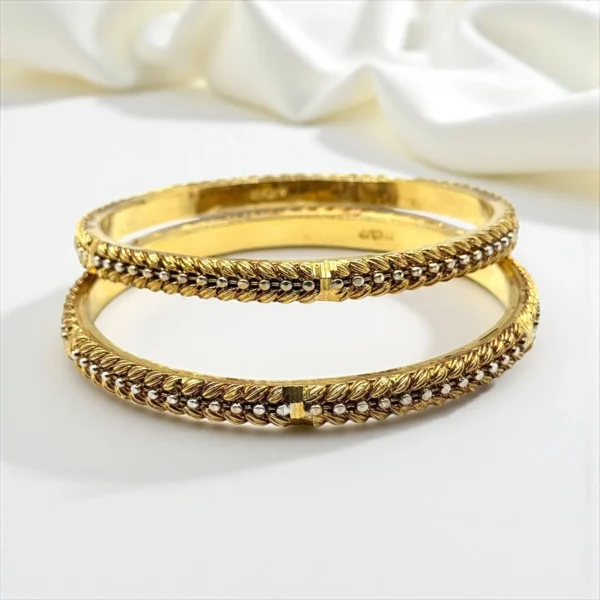 21K GOLD PLATED BANGLE 2
