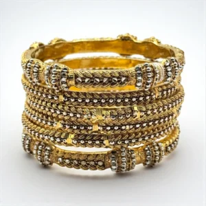 21k GOLD PLATED BANGLES