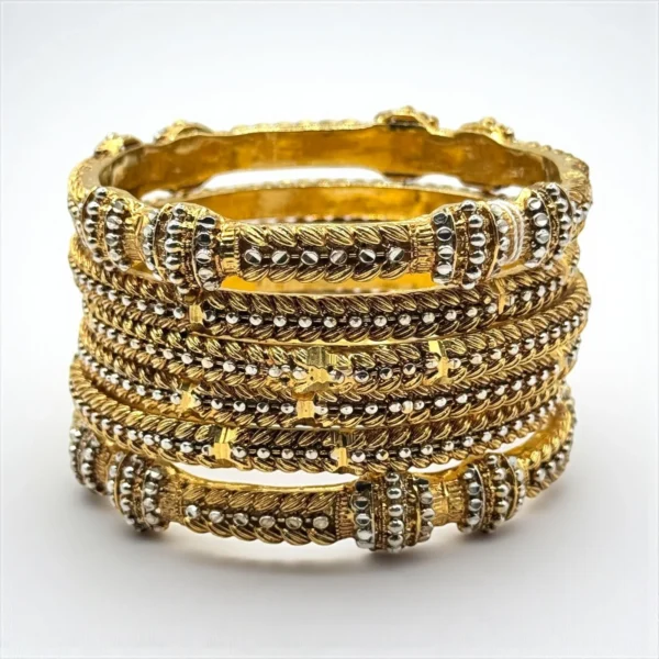 21k GOLD PLATED BANGLES