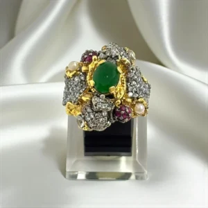 AMETHYST GREEN RING