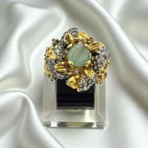 AQUA PEARL RING