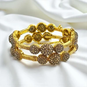 BLOSSOM CHAMPAGNE BANGLES