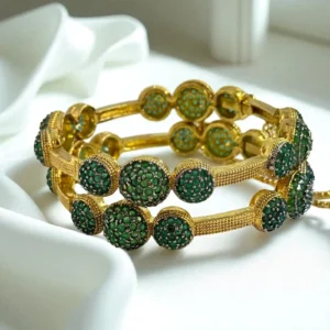 BLOSSOM GREEN BANGLES