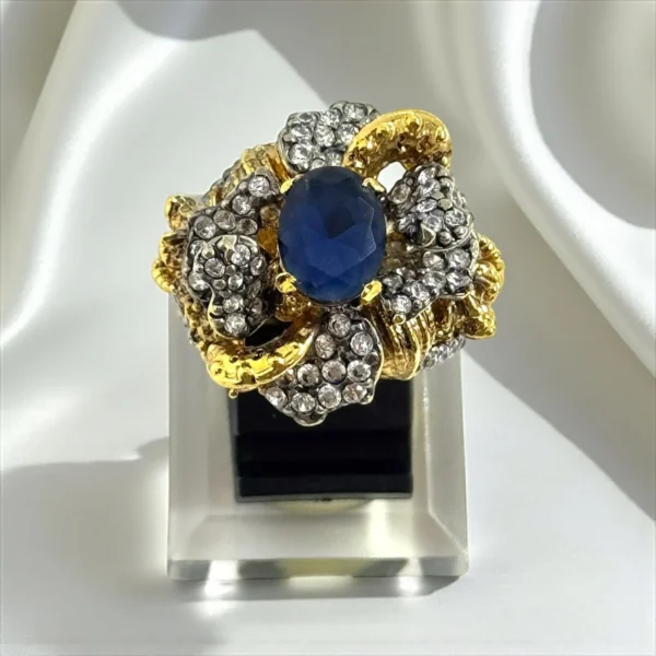 BLUE SHINY RING