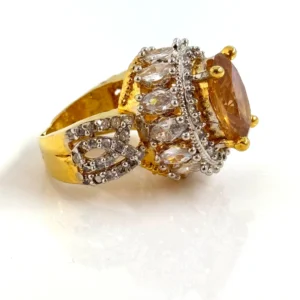 CHAMPAGNE STONE RING 1