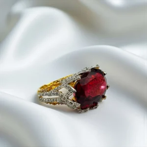 DEEP MAROON RING