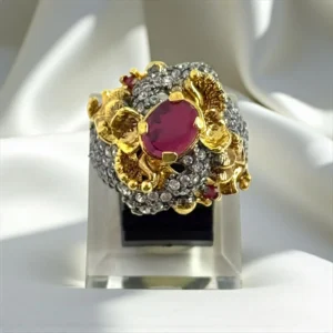 DEEP PINK RING 1